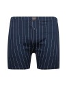 Gino Santi Heren Klassieke boxer Navy Pin Stripe