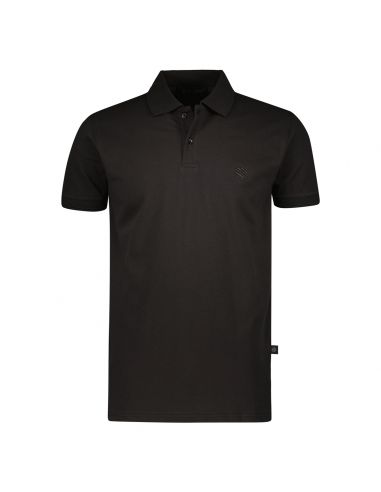 Gino Santi Heren Polo Comfort Zwart