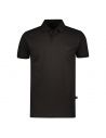 Gino Santi Heren Polo Smart Cotton Zwart