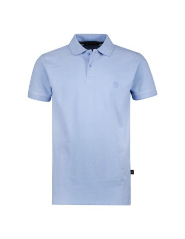 Gino Santi Heren Polo Comfort Blauw